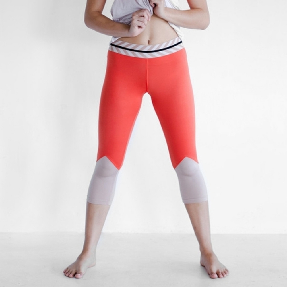 OLYMPIA Naxos Crop Leggings size Small